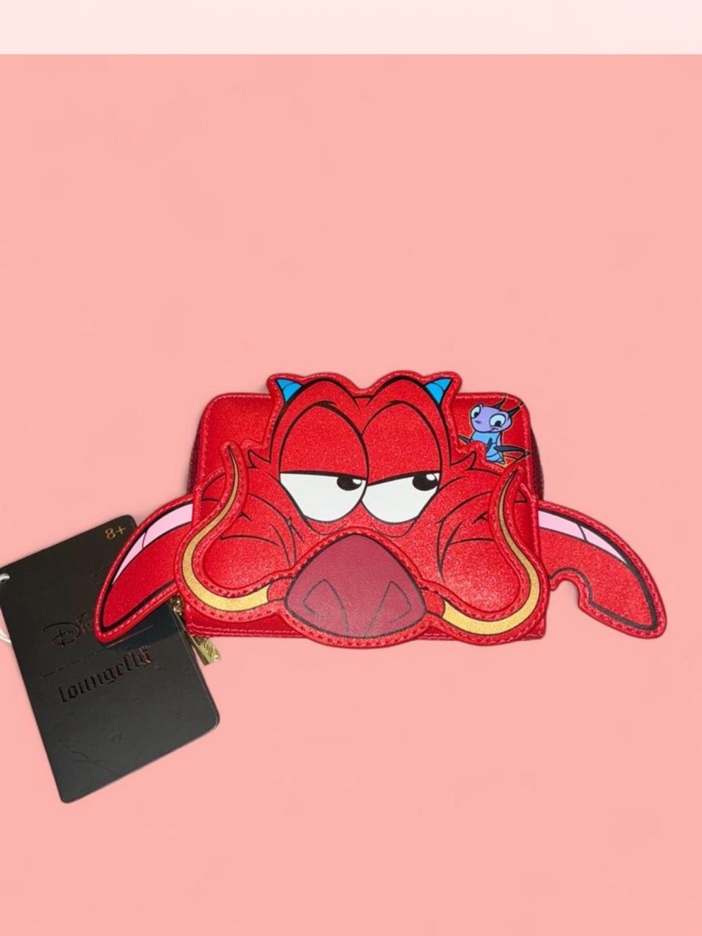 Loungefly Mushu Zip Wallet - Picture 1 of 3